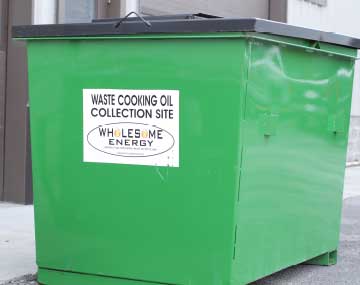 cooking oil collection service